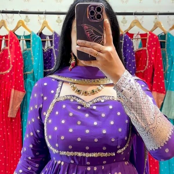 ✨ Longfrocks in Madhubala Neck Pattern | Timeless Grace with a Regal Twist ✨