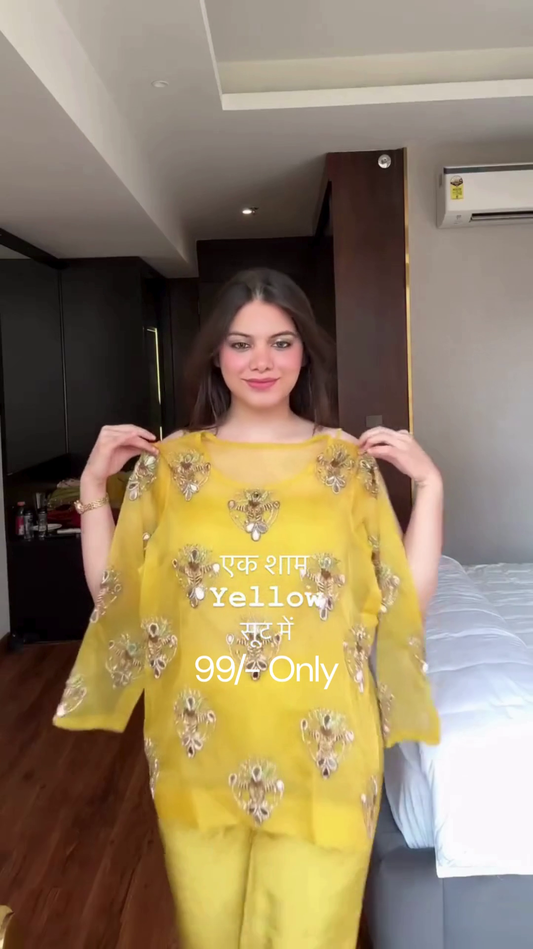 🌼 Elegant Women’s Yellow Embroidered Top with Palazzo & Dupatta Set – Festive Ethnic Ensemble - Image 7