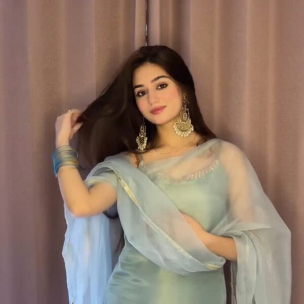 💚 Effortless Family Gathering Look: Green Sharara Set 💚