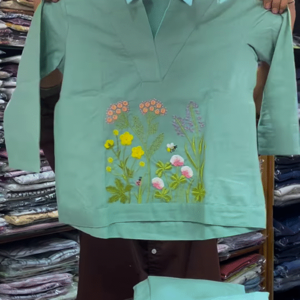 Floral Printed Cotton Corset Top for Women – Available in Multiple Sizes