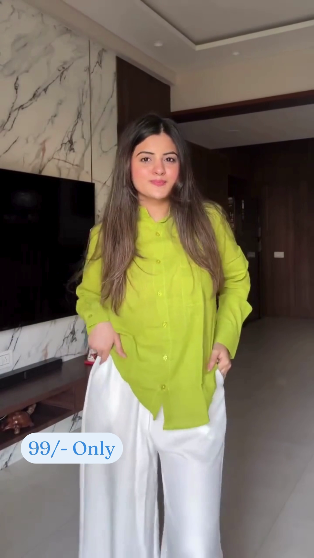 Women’s Oversized Striped Casual Shirt | Relaxed Fit & Trendy Style 💫 - Image 5