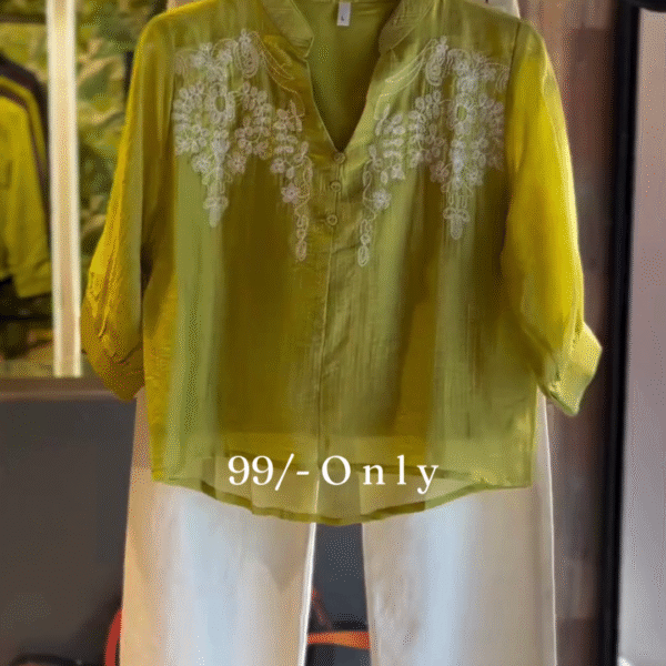 Yellow Co-ord Set with Pant | Stylish Festive & Casual Wear 🌼✨