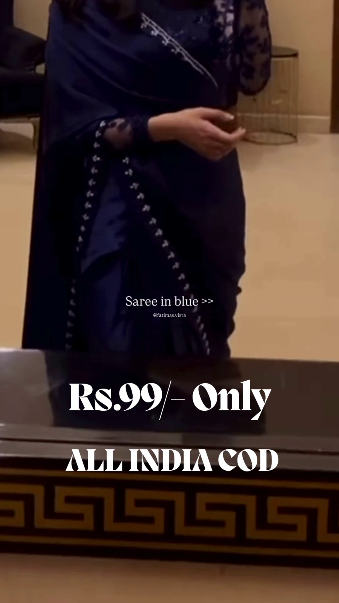 Elegant Silk Stitched Saree with Moonlight Blouse | Premium Designer Saree Available in All Sizes & Colors ✨ - Image 2