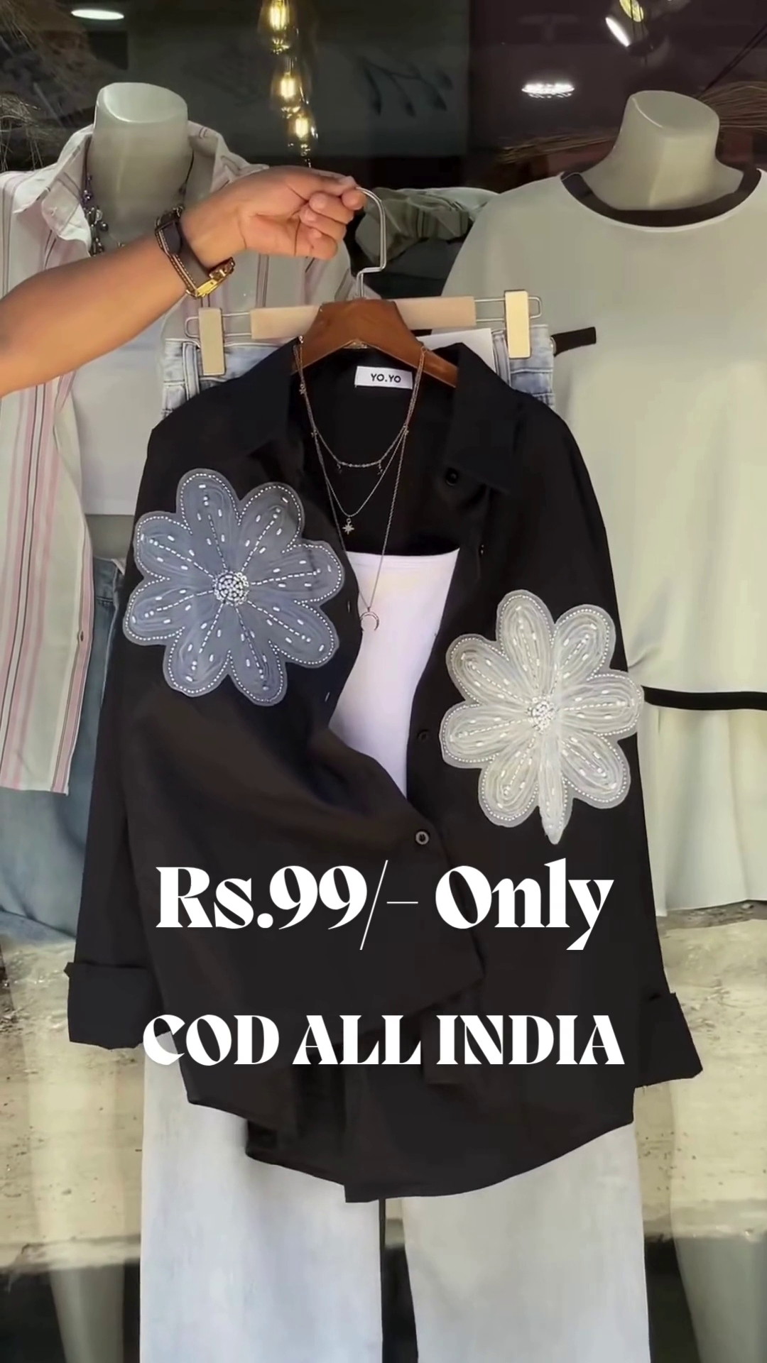 Exclusive Party Wear Shirt for Women | Stylish Plus-Size Western Outfit (Available in 2XL) ✨