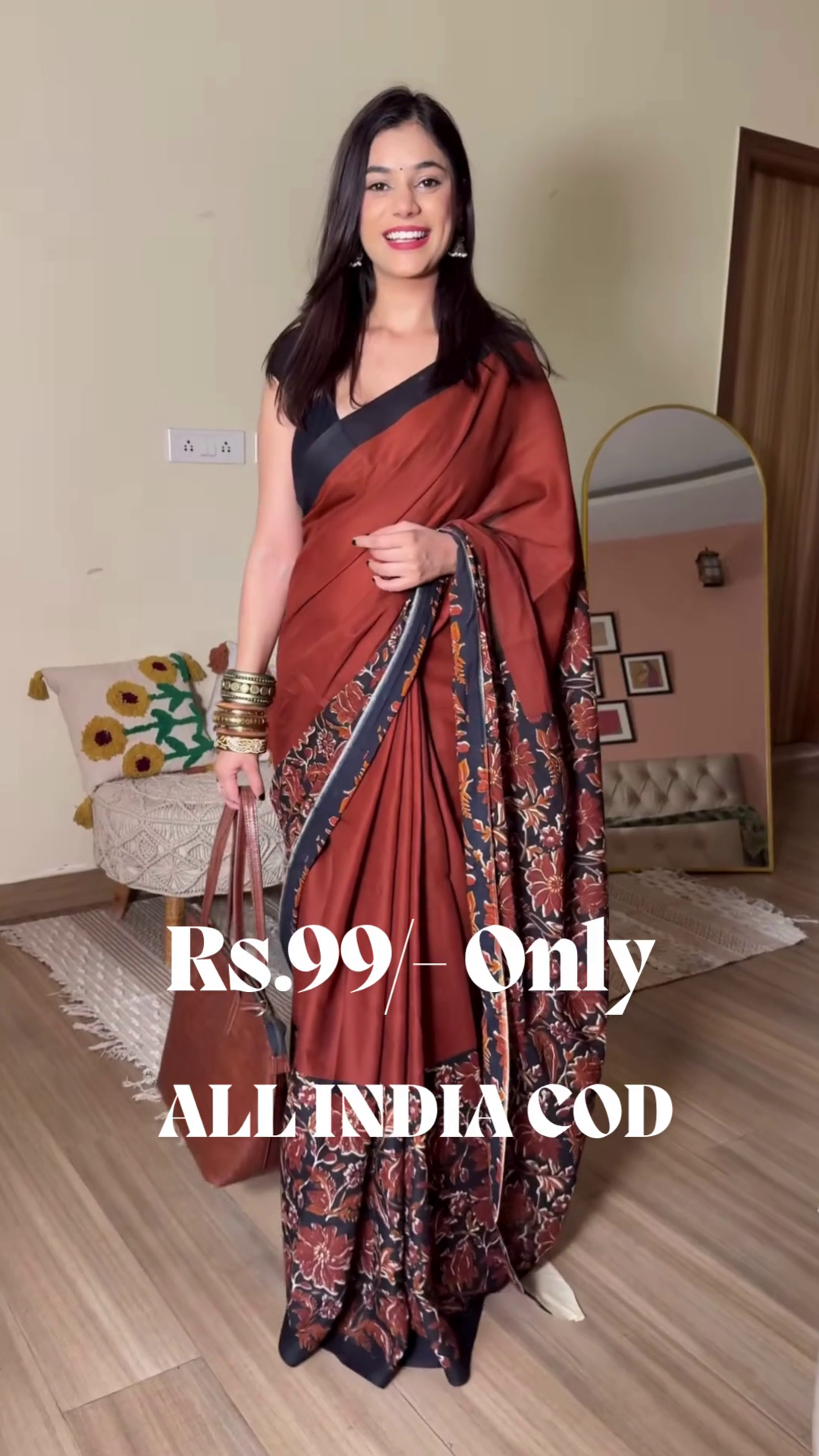 Hand Block Printed Soft Cotton Mulmul Saree | Elegant Everyday & Festive Ethnic Wear for Women ๐ฟ - Image 10