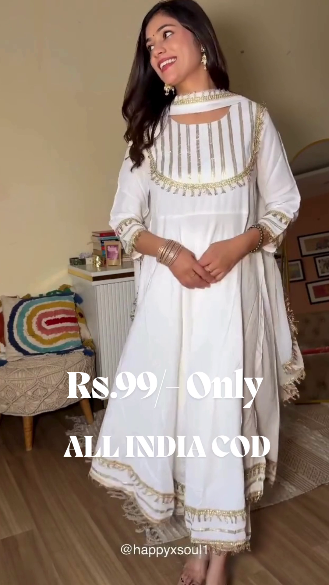 Embroidered Anarkali Kurta, Bottom & Dupatta Set | Elegant Festive Ethnic Wear for Women β Grace Redefined π« - Image 14