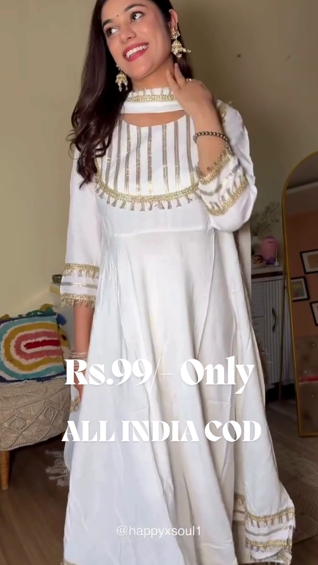 Embroidered Anarkali Kurta, Bottom & Dupatta Set | Elegant Festive Ethnic Wear for Women β Grace Redefined π« - Image 13