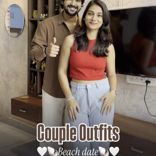 🌴 Couple Outfits: Beach Date – Part 1  Where love meets waves, and style meets sunshine.