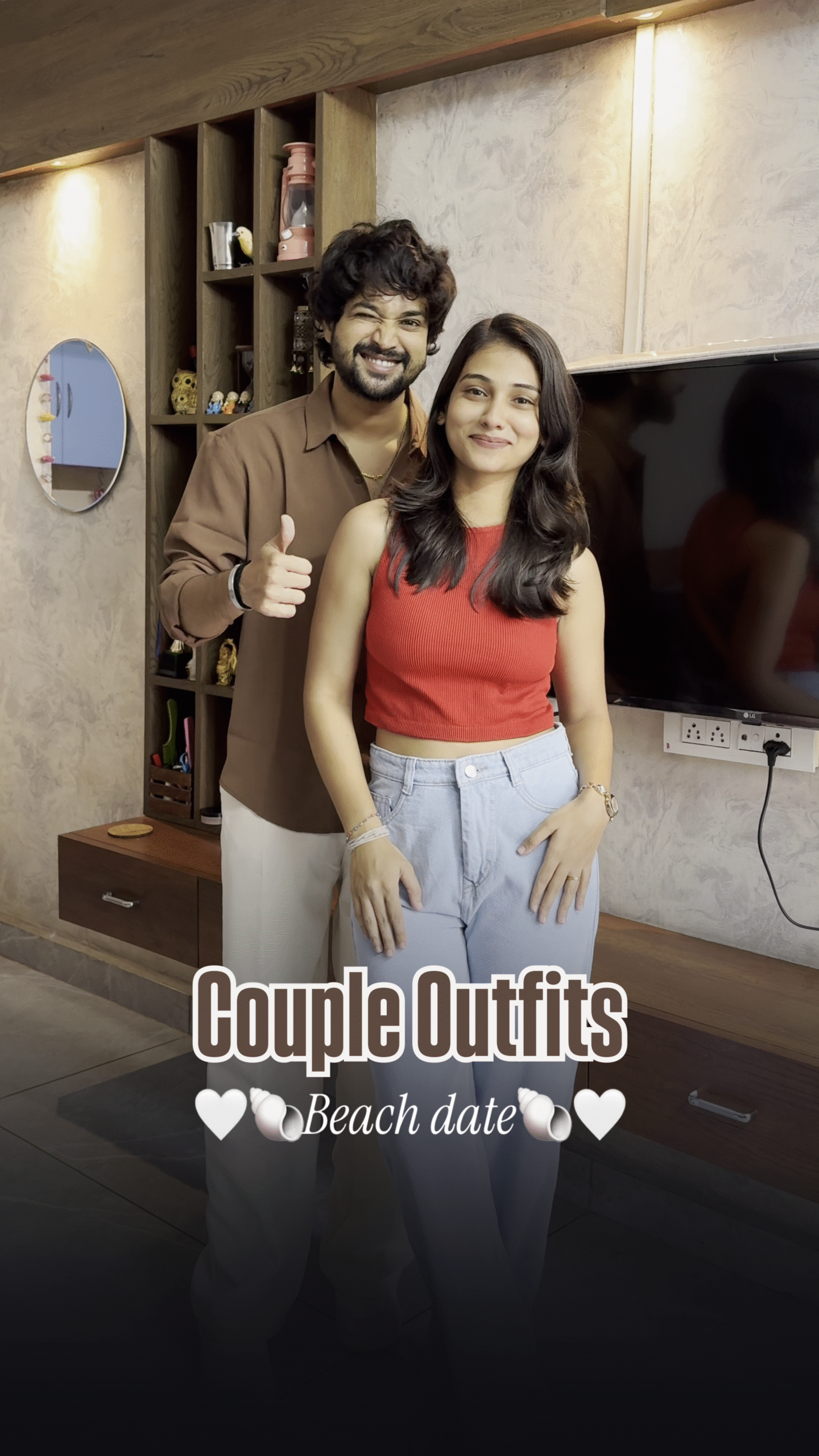 π΄ Couple Outfits: Beach Date β Part 1 Where love meets waves, and style meets sunshine.