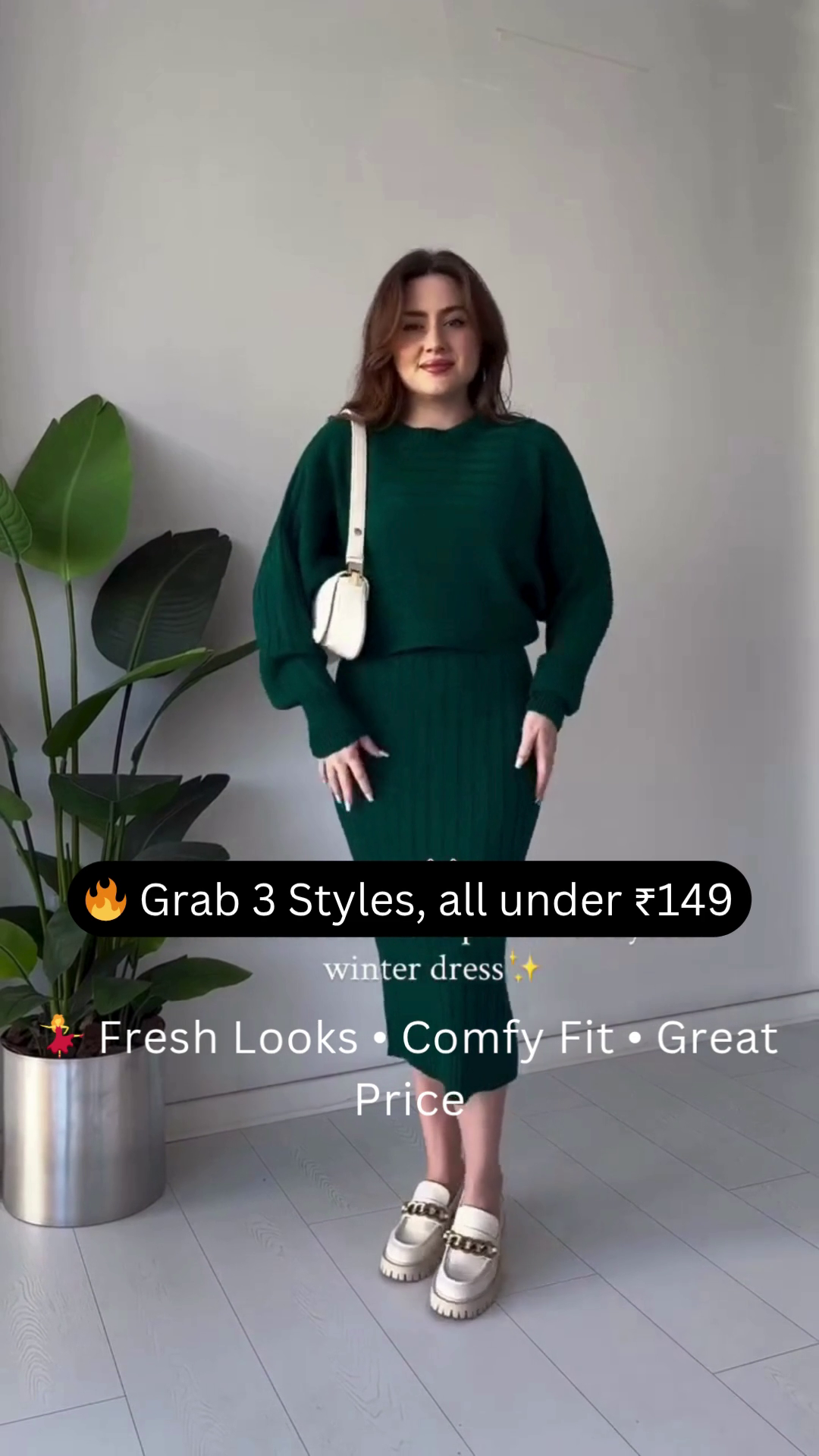 Perfect Bodycon Winter Dress for Effortless Elegance - Image 3