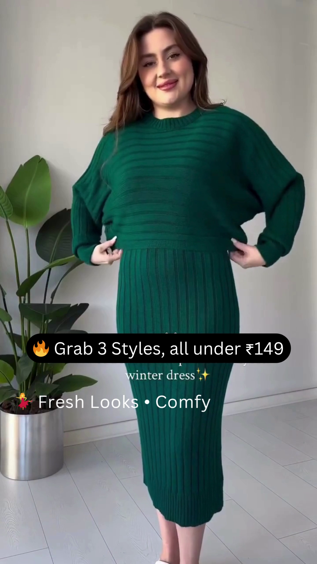 Perfect Bodycon Winter Dress for Effortless Elegance - Image 2