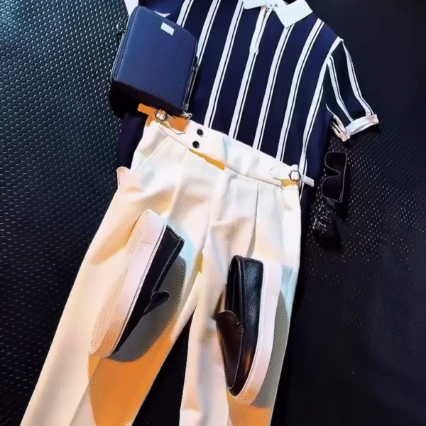 Amiro Ka Combo – Affordable Luxe Korean-Inspired T-Shirt, Pants & Shoes Set for Effortless Style