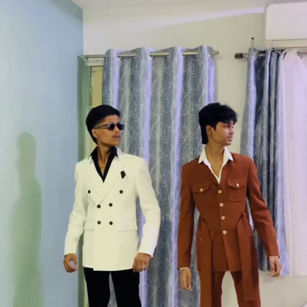 White Double Breasted 2-Piece Wedding Suit for Men – Custom Made Men’s Wedding & Corporate Suit | Elegant Gift for Him