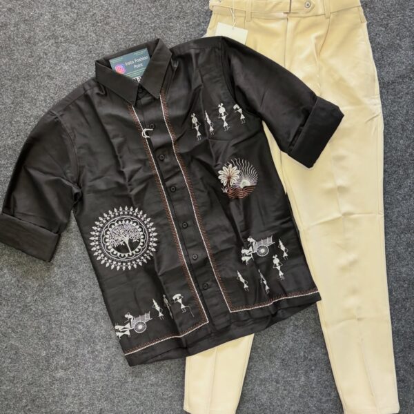Stylish Shirt & Pant Combo – Effortless Modern Men’s Look 👔👖✨