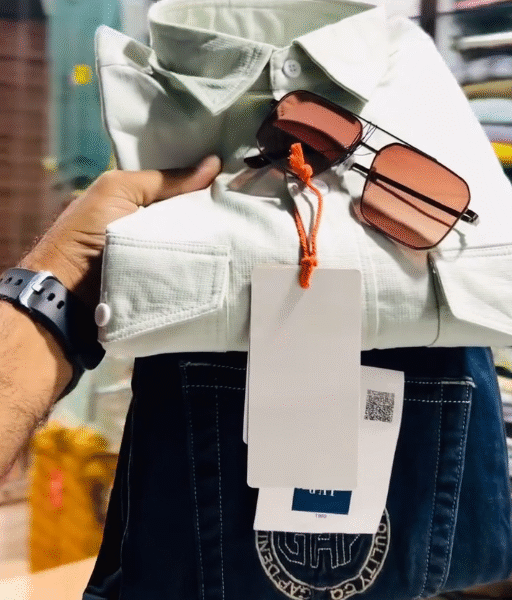 Men’s Shirt & Pant Combo with Stylish Glasses – Effortless Modern Look 👔👖🕶️