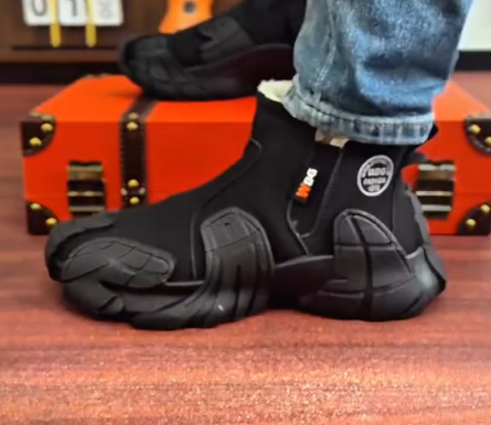 🥾 High-Top Slip-On Men’s Fashion Boots – Stylish, Warm & Winter-Ready ❄️