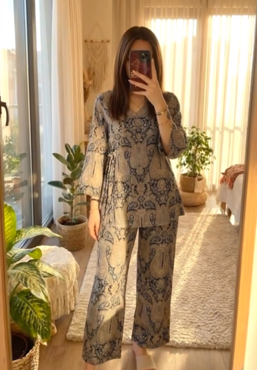 Trendy Printed Co-Ord Set – Effortless Style Meets Modern Comfort
