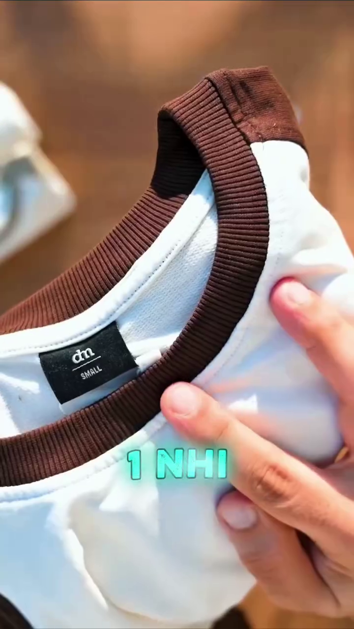 πΏ Classic White & Green Raglan T-Shirt β Casual Comfort Meets Timeless Style πβ¨ - Image 3