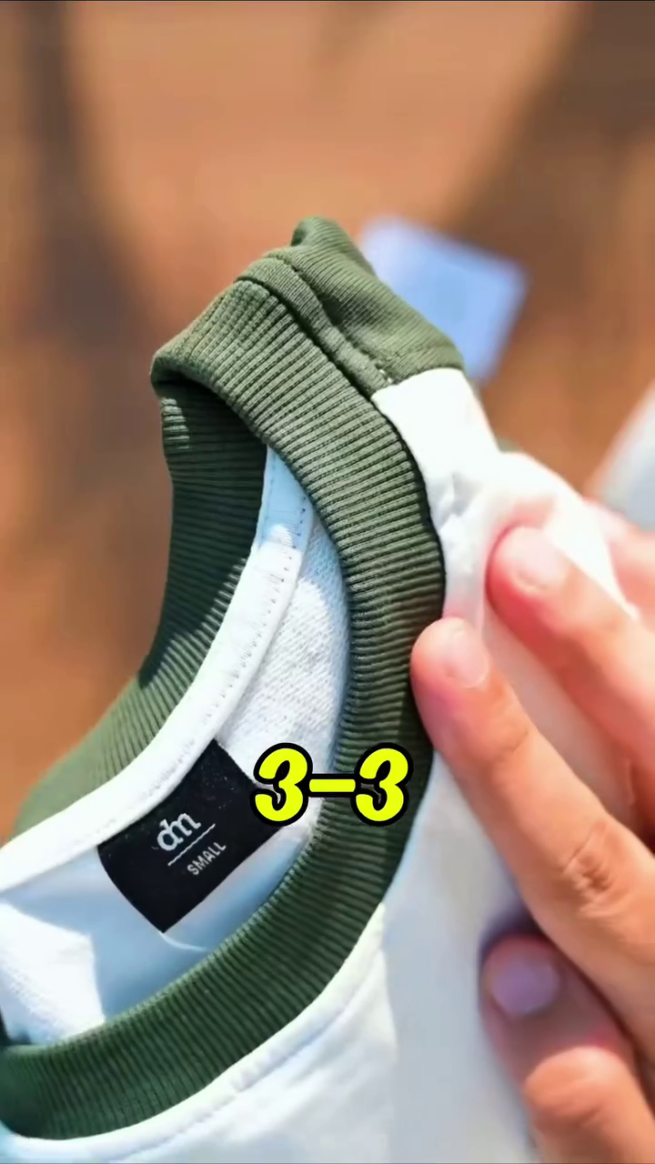 πΏ Classic White & Green Raglan T-Shirt β Casual Comfort Meets Timeless Style πβ¨ - Image 2