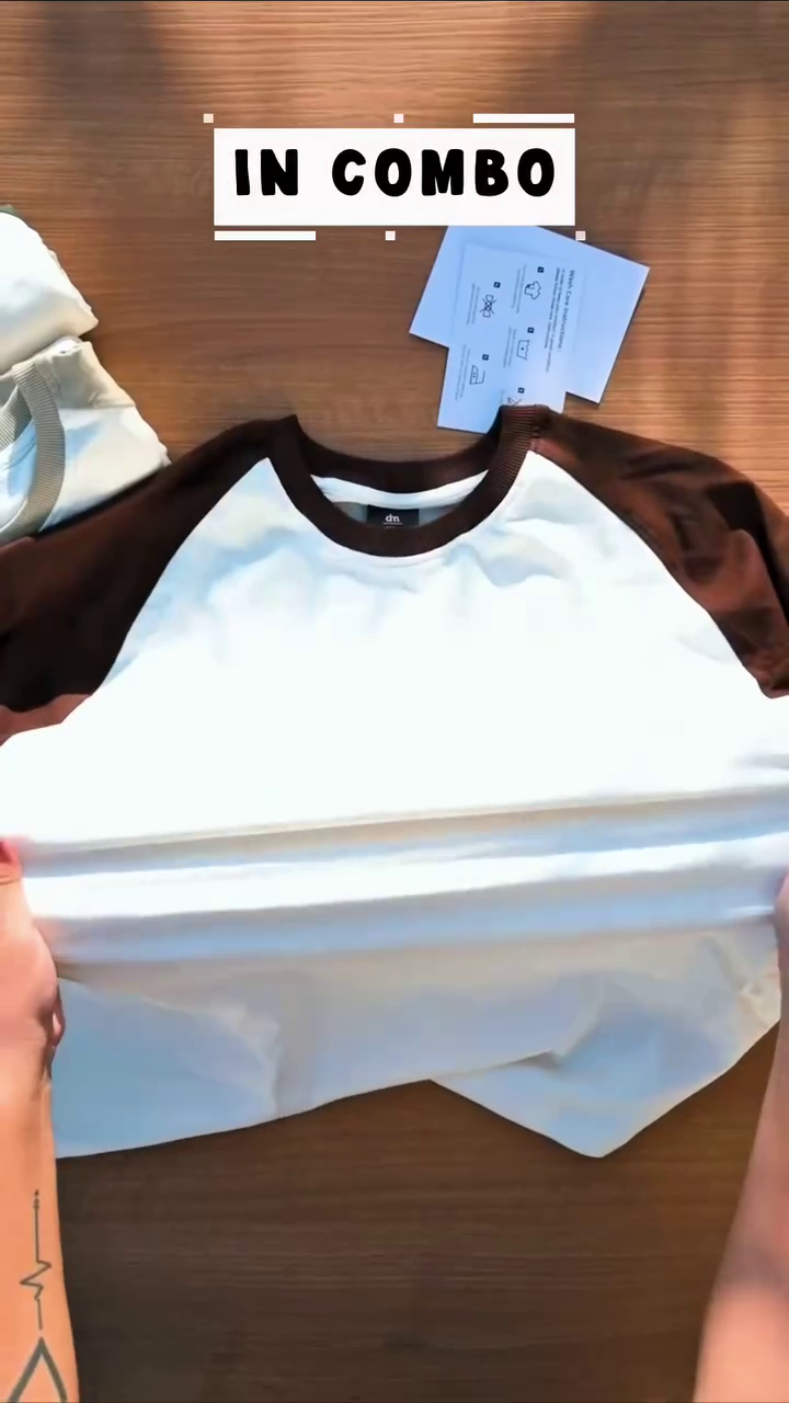 πΏ Classic White & Green Raglan T-Shirt β Casual Comfort Meets Timeless Style πβ¨ - Image 4