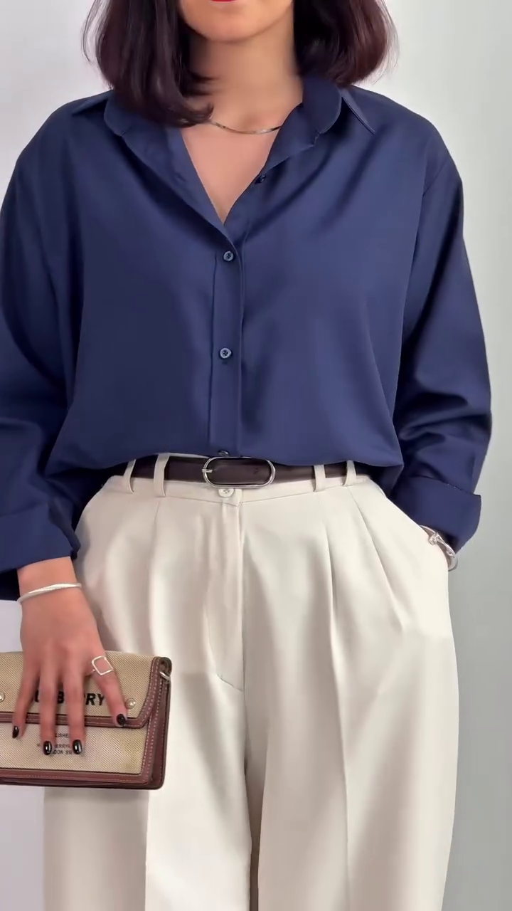 ✨ Stylish Comfort: Women’s Full Sleeve Polycotton Casual Shirt for Everyday Chic ✨ - Image 7