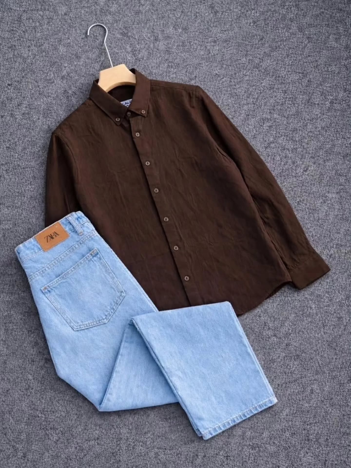 π€ Classic & Timeless: White Shirt with Blue Jeans Combo π - Image 2