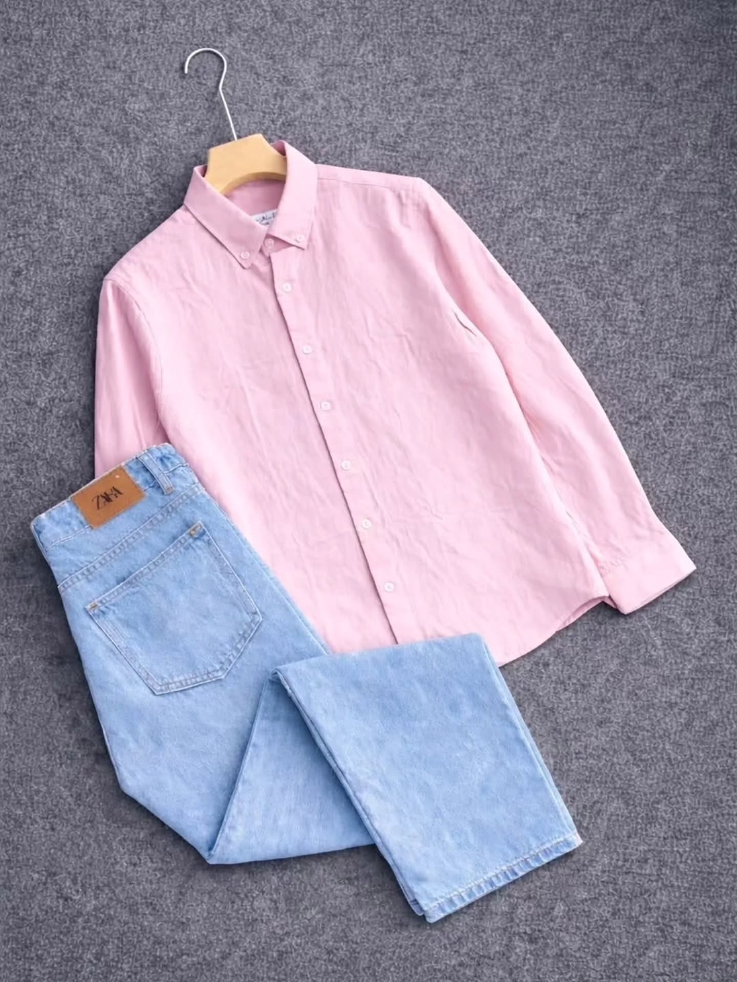 π€ Classic & Timeless: White Shirt with Blue Jeans Combo π - Image 4