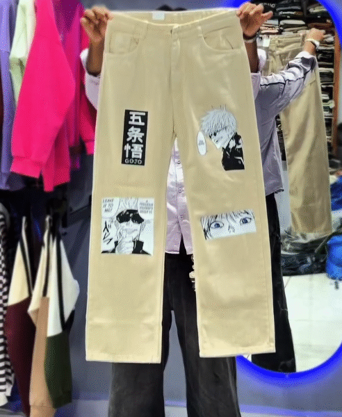 🤍 Timeless Elegance Meets Comfort with Beige Straight-Fit Jeans 🤍