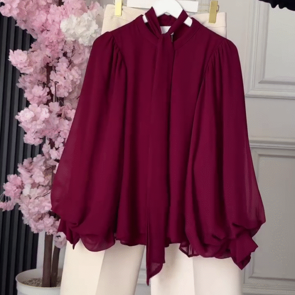 Elegant Georgette Top with Cey Pant – Stylish, Lightweight & Perfect for Every Occasion ✨