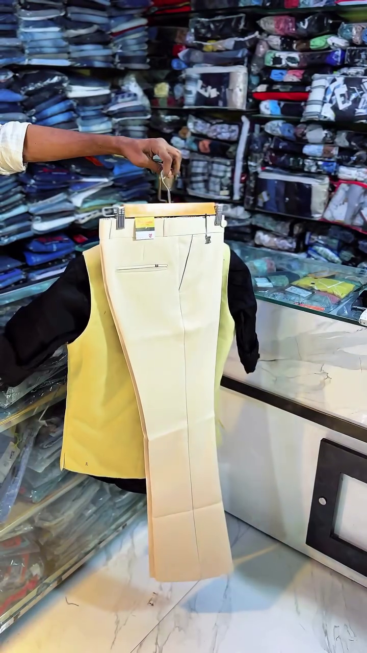 Classic Black Nehru Jacket Set with Pants – Sophisticated Ethnic & Formal Elegance - Image 4