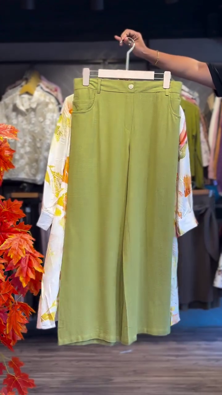 Chic Button-Down Tunic Shirt with Pants – Effortless Style by Western Lady Boutique - Image 3