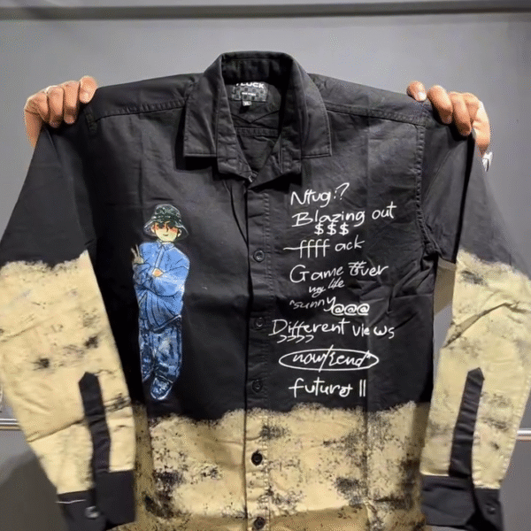🔥 Unleash Your Inner Otaku with Oversized Anime Streetwear Shirt 🔥