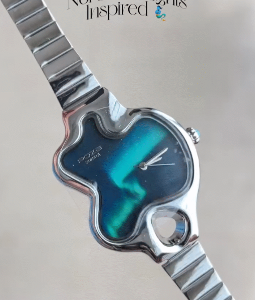 Sonata Poze Northern Lights Inspired Quartz Analog Watch – Where Time Meets Celestial Beauty