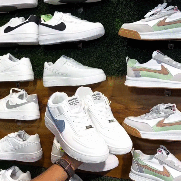 👟 Classic Court-Style Sneakers Inspired by Nike Air Force 1 Design | Timeless Streetwear Comfort & Everyday Wear